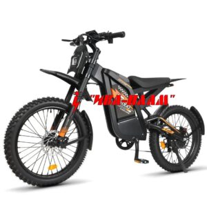 Електрически Кросов Велосипед - MPM KING 5544 MM , 3000W , 48V / 30аh - Гуми 24 цола - модел 2026 година